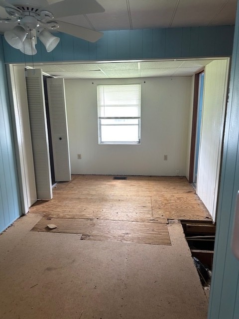 Mobile home subfloor replacement in progress by RFH Construction